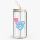 Банка с бамбуковой крышкой