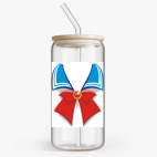 Банка с бамбуковой крышкой