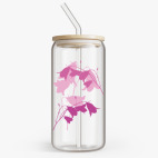 Банка с бамбуковой крышкой