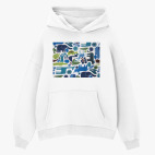 Толстовка худи оверсайз