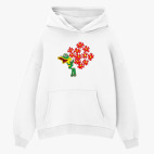 Толстовка худи оверсайз