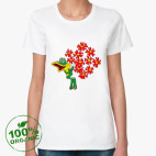 Женская футболка органик