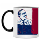 Кружка двухцветная