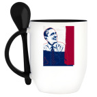 Кружка с ложкой