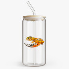 Банка с бамбуковой крышкой