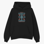 Толстовка худи оверсайз