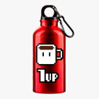 Металлическая бутылка 400 мл UV-DTF