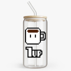 Банка с бамбуковой крышкой