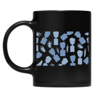 Кружка цветная UV-DTF