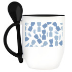 Кружка с ложкой