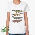 Женская футболка органик