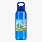 Прозрачная спортивная бутылка