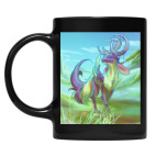 Кружка цветная UV-DTF