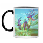 Кружка двухцветная