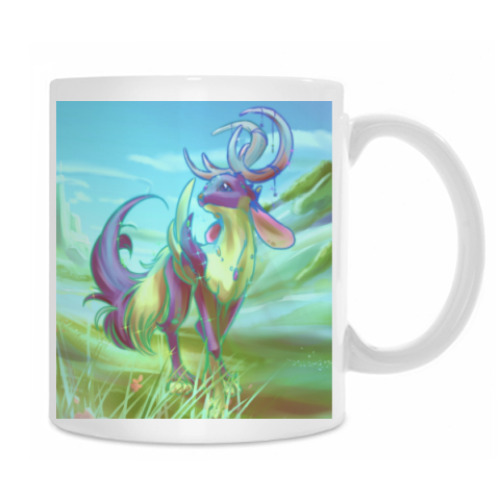 Кружка с принтом Лунохорн