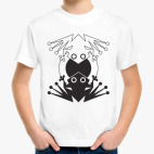 Детская классическая футболка Лягушки