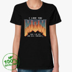 Женская футболка органик