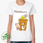 Женская футболка органик