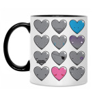 Кружка двухцветная