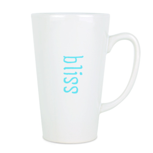 Чашка Латте с принтом Bliss ( Блаженство )