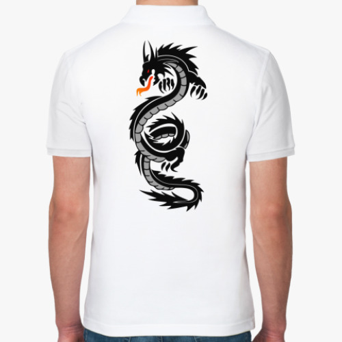 Рубашка поло Дракон