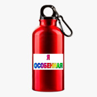 Металлическая бутылка 400 мл UV-DTF