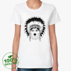 Женская футболка органик