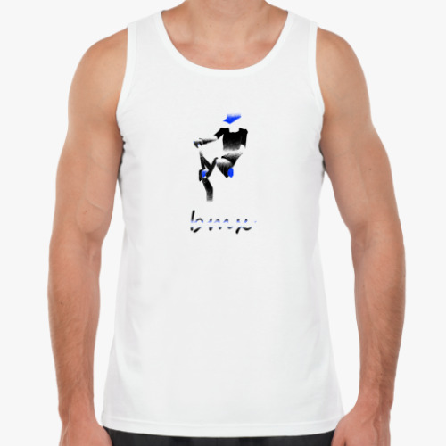 Майка с принтом  bmx