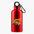 Металлическая бутылка 400 мл UV-DTF