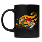 Кружка цветная UV-DTF