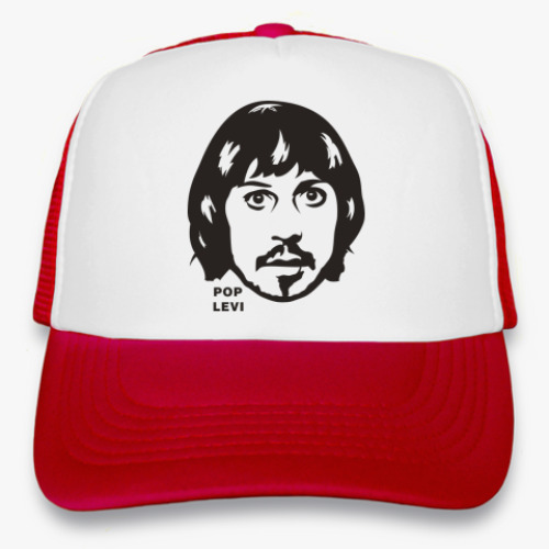Кепка-тракер с принтом Pop Levi