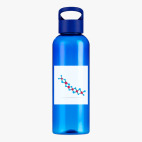 Прозрачная спортивная бутылка