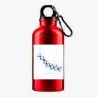 Металлическая бутылка 400 мл UV-DTF