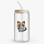 Банка с бамбуковой крышкой