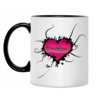 Кружка двухцветная