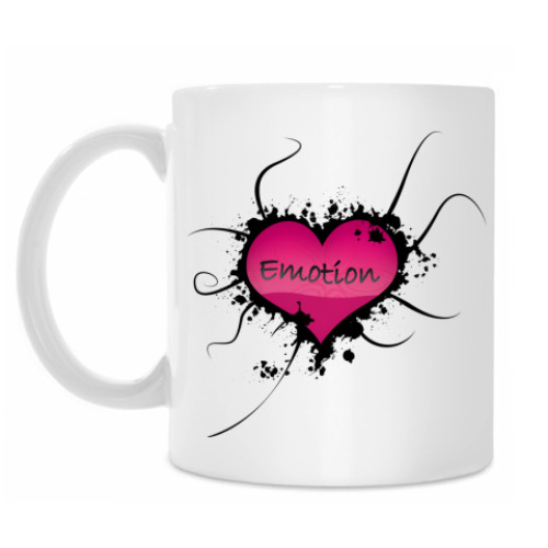 Кружка с принтом Эмо