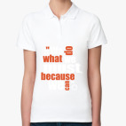 Женская рубашка поло