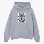 Толстовка худи оверсайз