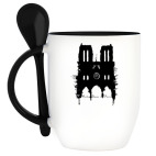 Кружка с ложкой