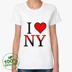 Женская футболка органик