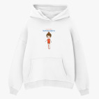 Толстовка худи оверсайз