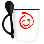 Кружка с ложкой