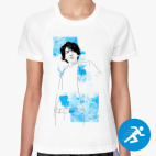 Женская спортивная футболка