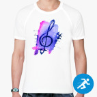 Мужская спортивная футболка