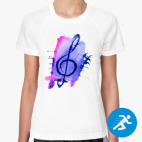 Женская спортивная футболка