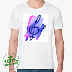 Мужская футболка органик