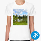 Женская спортивная футболка