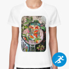 Женская спортивная футболка