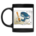 Кружка цветная UV-DTF