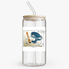 Банка с бамбуковой крышкой